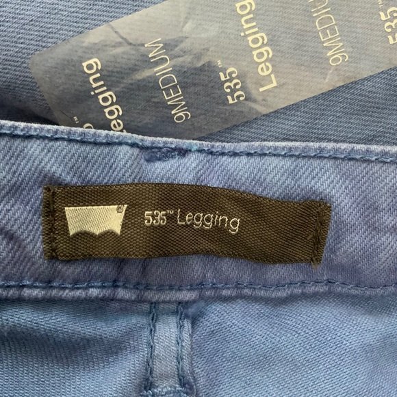 Levi’s Legging Super Skinny Ultra Low Rise 535 Stretch Ombre Pants - Picture 4 of 11